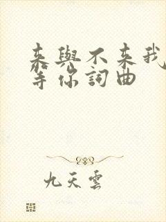 来与不来我都在等你词曲