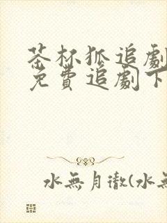 茶杯狐追剧网站免费追剧下载封面