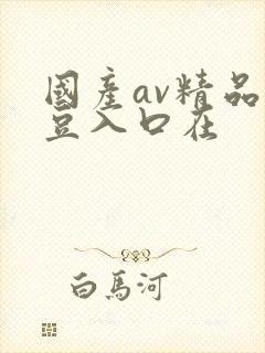 国产av精品麻豆入口在