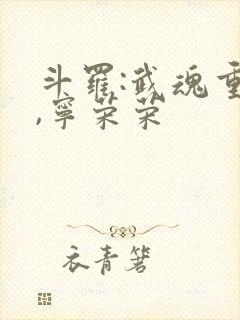 斗罗:武魂重瞳,宁荣荣