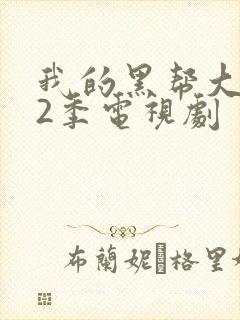 我的黑帮大佬第2季电视剧