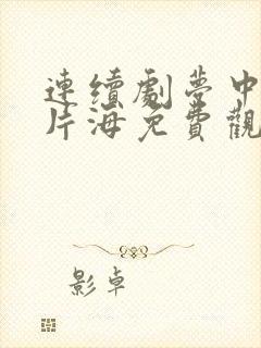 连续剧梦中的那片海免费观看