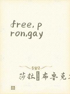 free, pron,gay封面