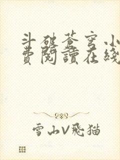 斗破苍穹小说免费阅读在线笔趣阁封面