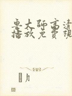 鲁大师高清在线播放免费视频