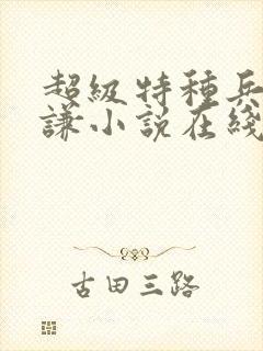 超级特种兵王叶谦小说在线全集