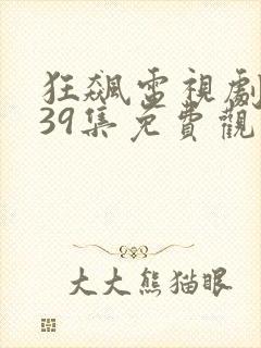 狂飙电视剧全集39集免费观看