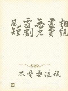 风霜无尽相思情短剧免费观看