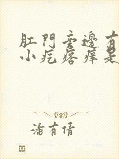 肛门旁边有许多小疙瘩痒是怎么回事