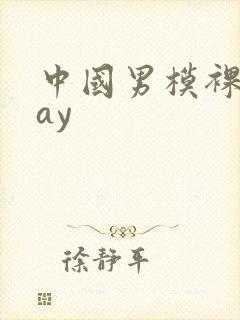 中国男模裸体gay