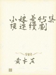 小娘惹45集电视连续剧