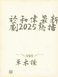于和伟最新电视剧2025热播最火剧免费观看