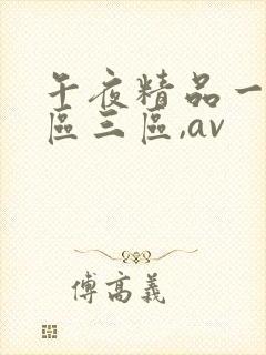 午夜精品一区二区三区,av
