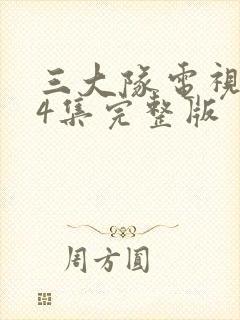 三大队电视剧24集完整版