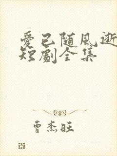 爱已随风逝沈凝短剧全集