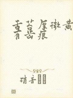 舌苔厚微黄舌边有齿痕