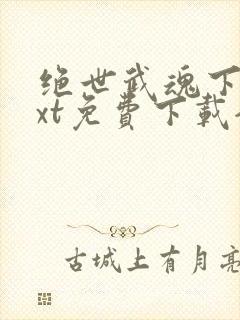 绝世武魂下载txt免费下载全集