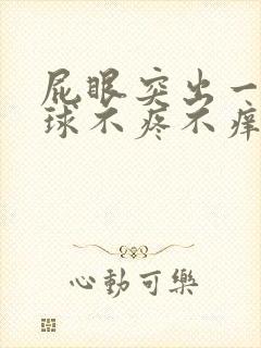 屁眼突出一个肉球不疼不痒