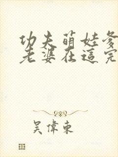 功夫萌娃爹地你老婆在这完整版短剧封面