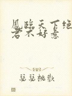 凤临天下绝色夫君不好惹