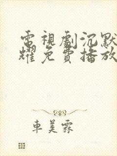 电视剧沉默的荣耀免费播放