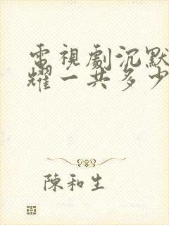 电视剧沉默的荣耀一共多少集