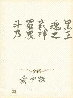 斗罗武魂黑龙吾乃众神之主封面