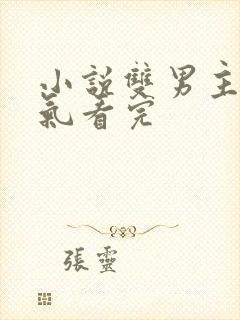 小说双男主一口气看完