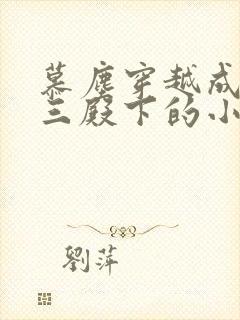 慕尘穿越成燕王三殿下的小说封面