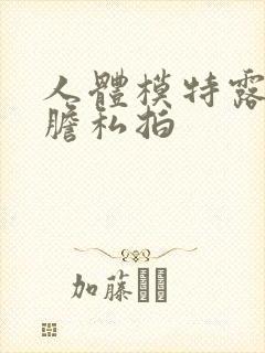 人体模特露露大胆私拍