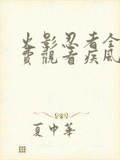 火影忍者全集免费观看疾风传