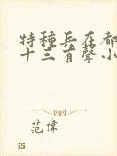 特种兵在都市夜十三有声小说