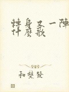 转身又一阵心痛什么歌