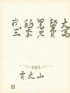 我的黑帮大佬第三季免费高清在线播放