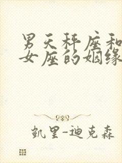 男天秤座和女处女座的姻缘怎么样