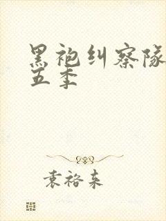 黑袍纠察队 第五季封面