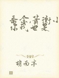 乔念,萧衡小说你我也是