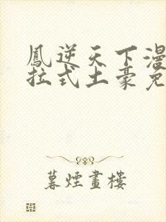 凤逆天下漫画下拉式土豪免费