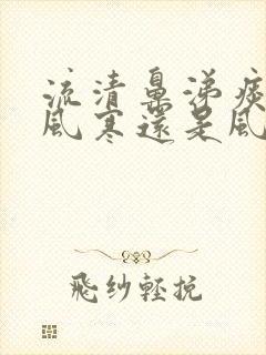 流清鼻涕痰黄是风寒还是风热