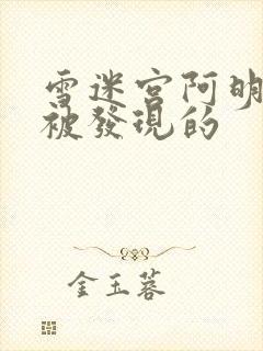 雪迷宫阿明怎么被发现的