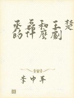 丞磊和王楚然演的什么剧