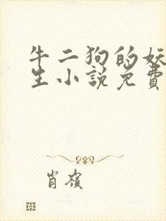 牛二狗的妖孽人生小说免费阅读无弹窗