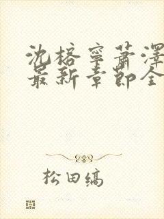 沈榕宁萧泽小说最新章节全文阅读封面