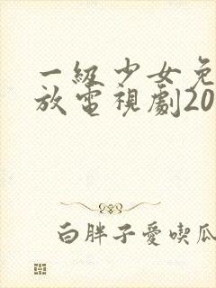 一级少女免费播放电视剧2023一集剧情