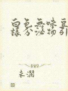 白色无味豆腐渣样分泌物引起原因