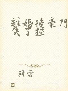 离婚后豪门前夫失了控