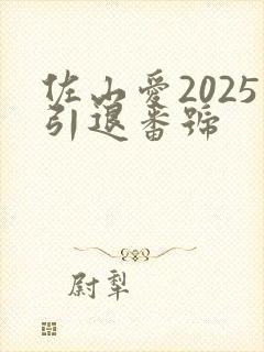 佐山爱2025引退番号