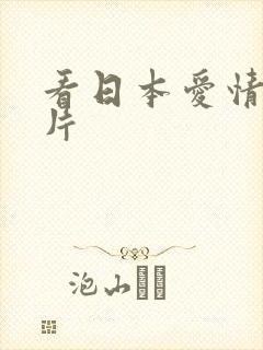 看日本爱情动作片