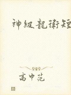 神级龙卫短剧