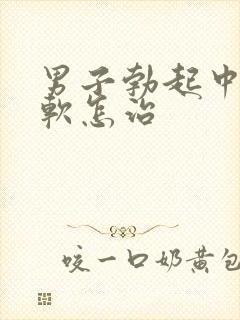 男子勃起中途变软怎治